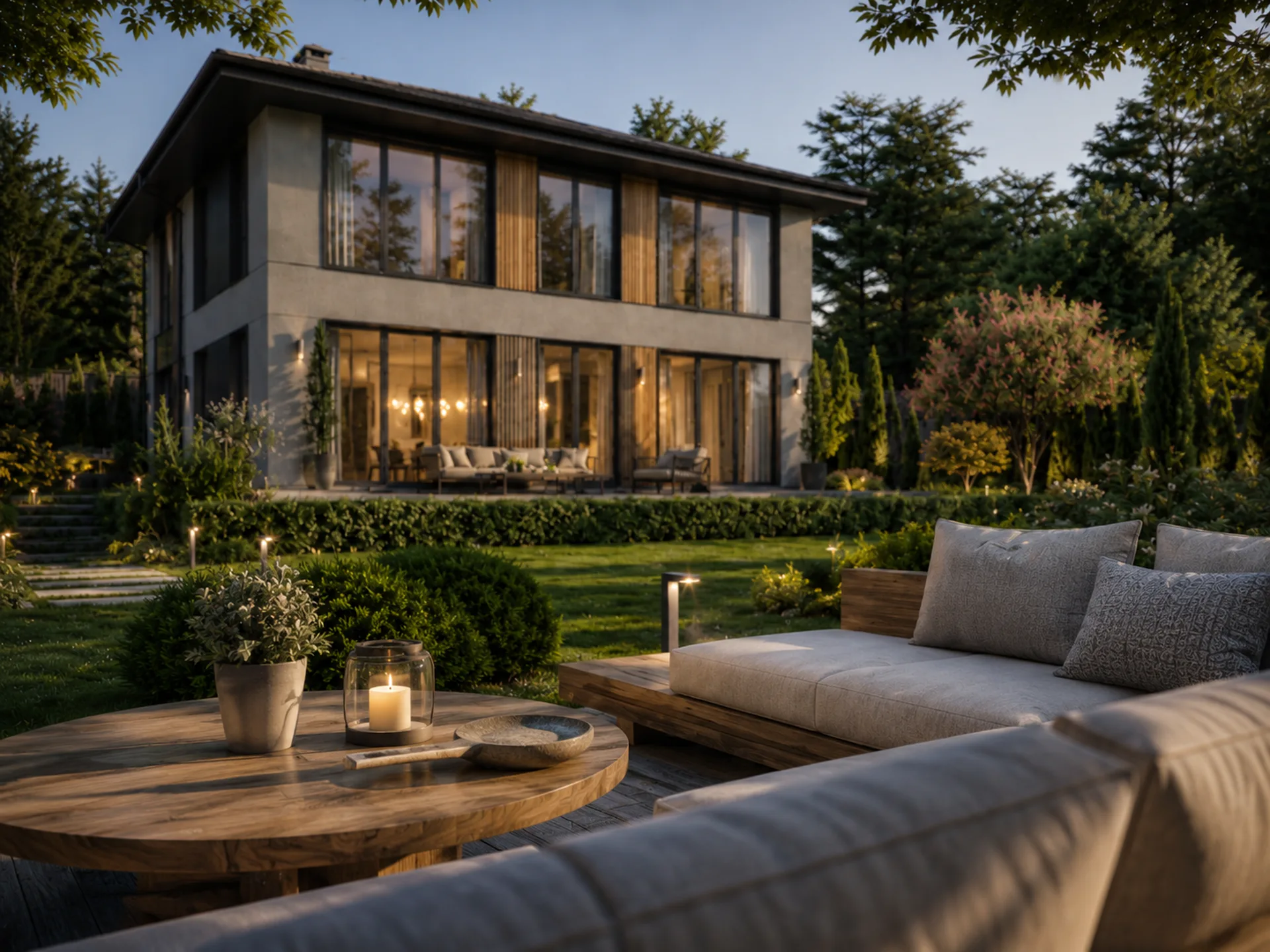 Villa Cephe — Akşam